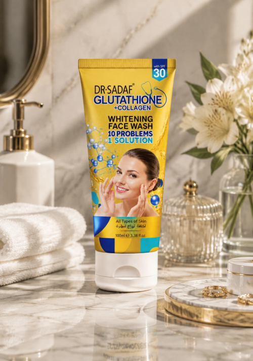 Glutathione Collagen Whitening Face Wash | Dr. Sadaf