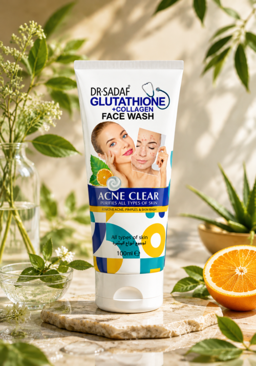 Glutathione + Collagen Acne Clear Face Wash 100ml