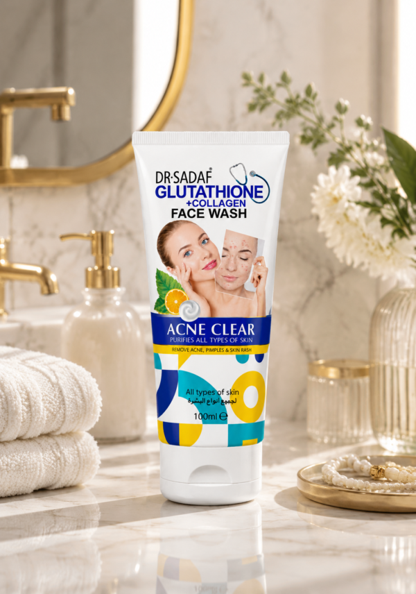 Glutathione + Collagen Acne Clear Face Wash 100ml
