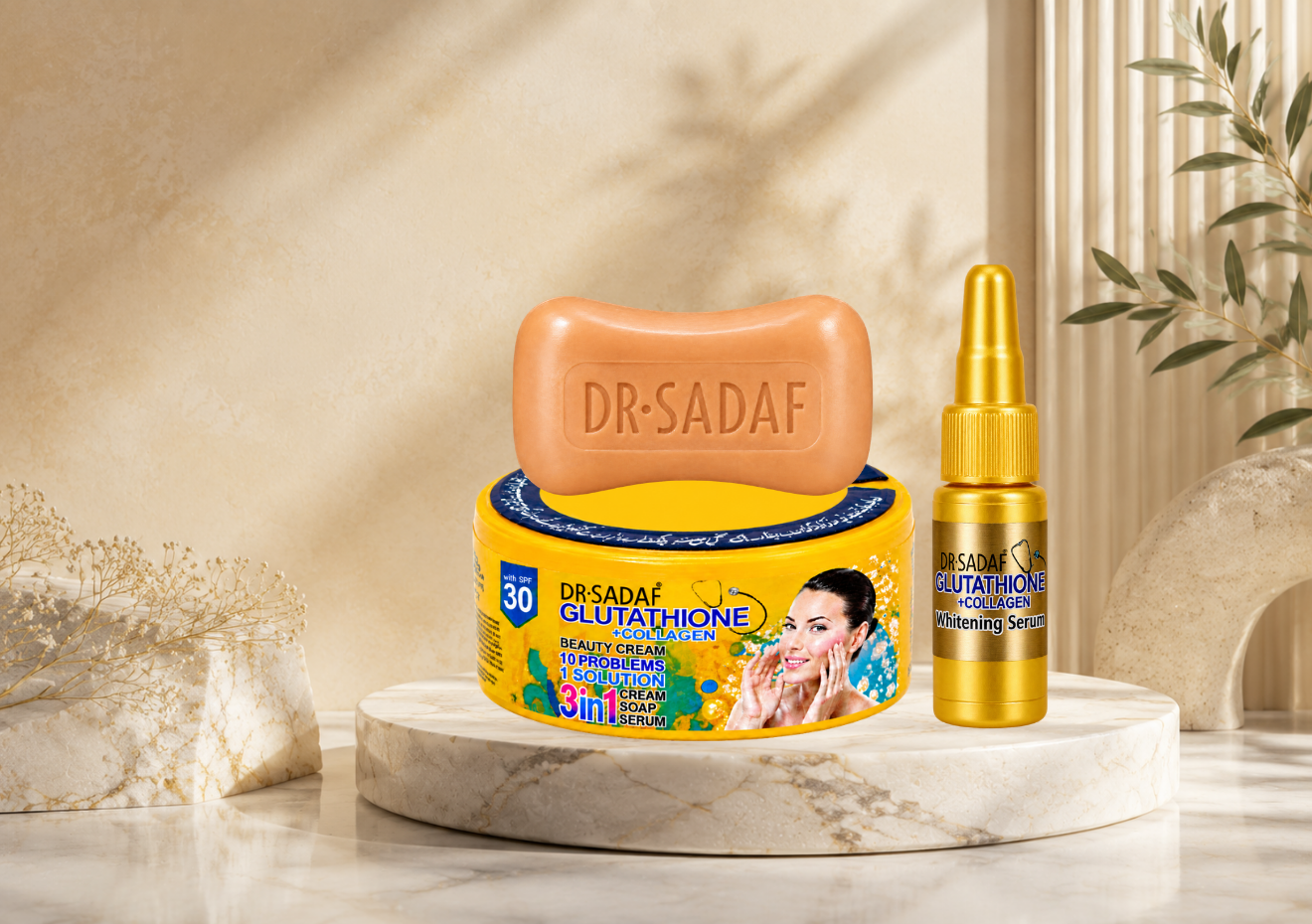 Dr Sadaf Cosmetics Beauty Circle premium skincare products and beauty care newsletter banner