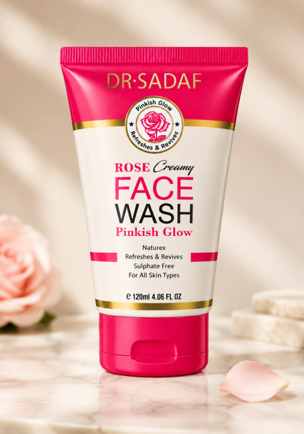 Premium Dr Sadaf Rose Creamy Face Wash