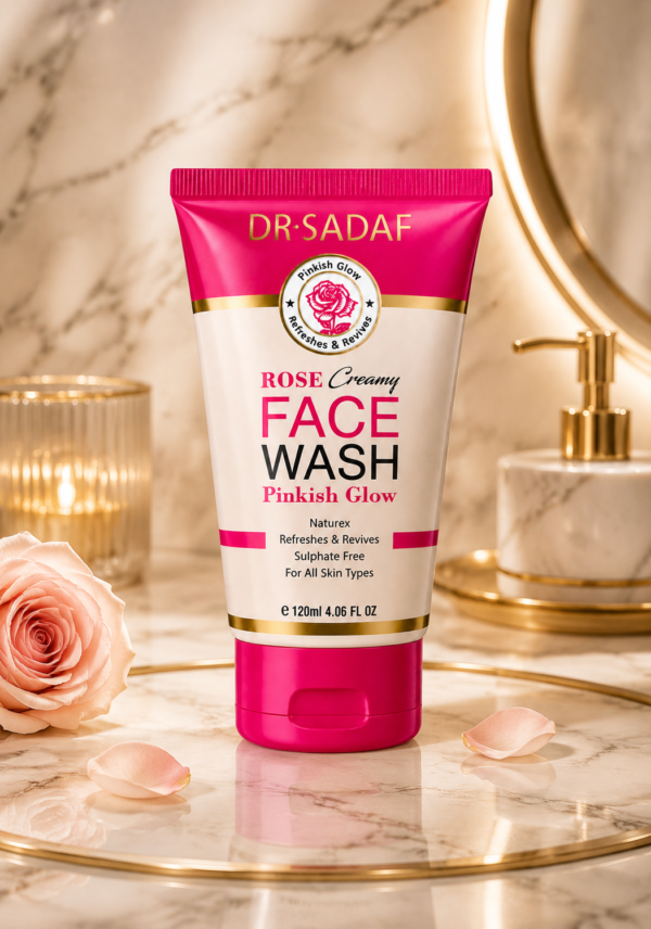 Premium Dr Sadaf Rose Creamy Face Wash