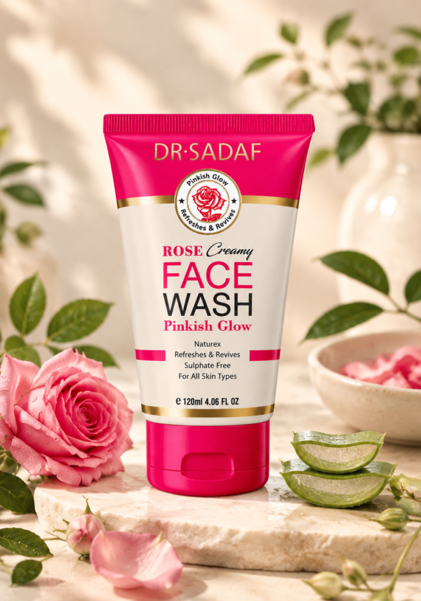 Premium Dr Sadaf Rose Creamy Face Wash