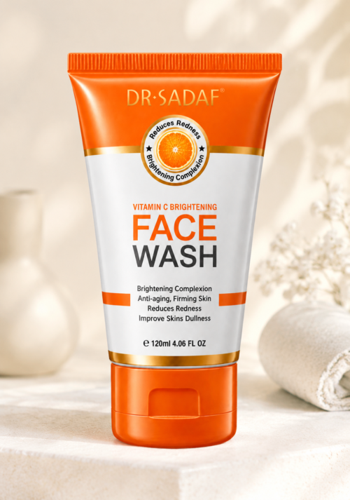 Dr Sadaf Vitamin C Brightening Face Wash for bright looking skin